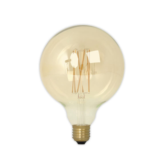Calex LED 125mm 4W 230V E27 2100K Gold 425484
