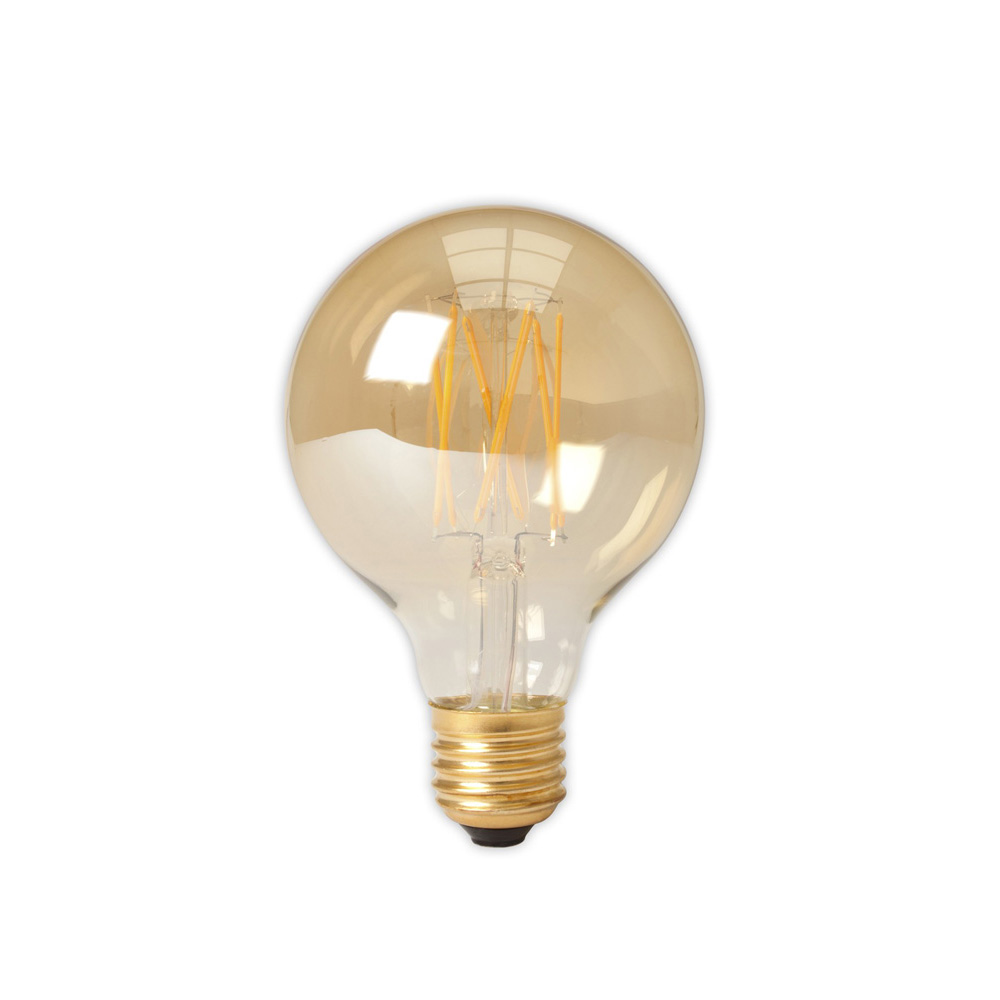 Calex LED 80mm 4W 230V E27 2100K Gold 425452