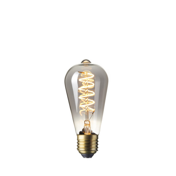 Calex LED Flex Edison 4W Titanium 2100K 425753
