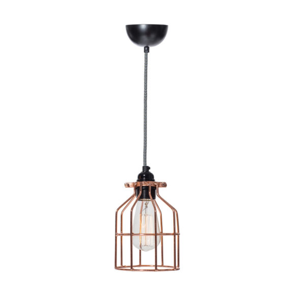 No.15 hanglamp Kooi koper