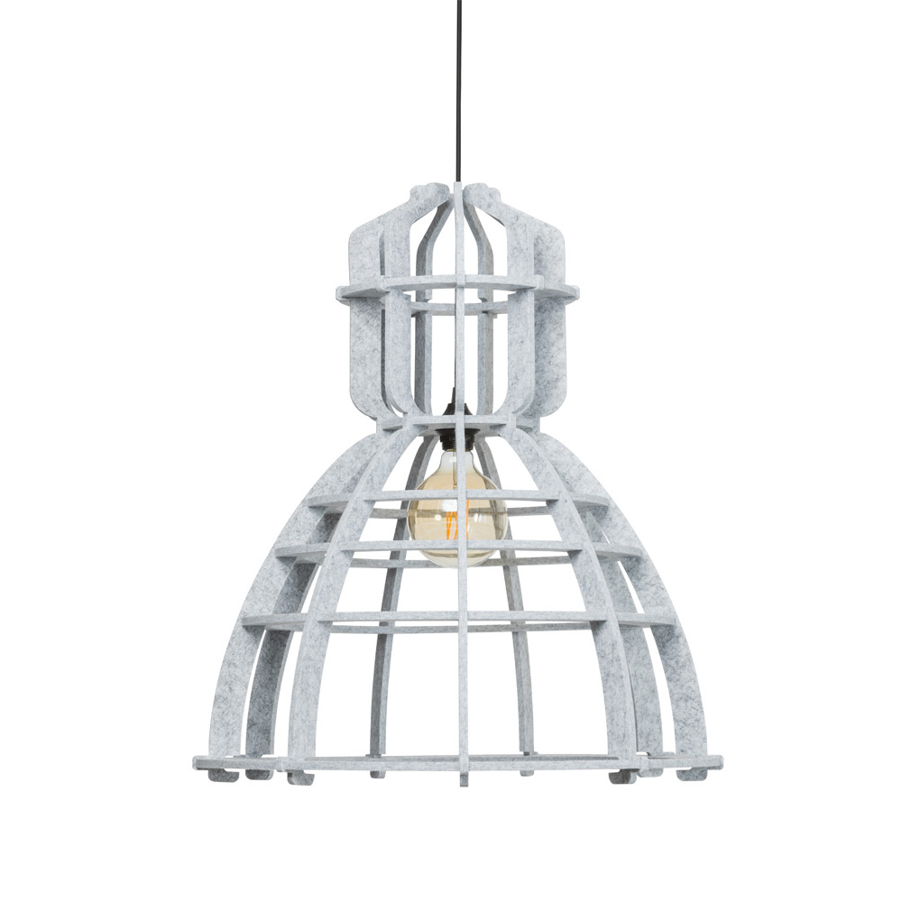 No No.19XL hanglamp PET Felt Marble 60cm by Olaf Weller