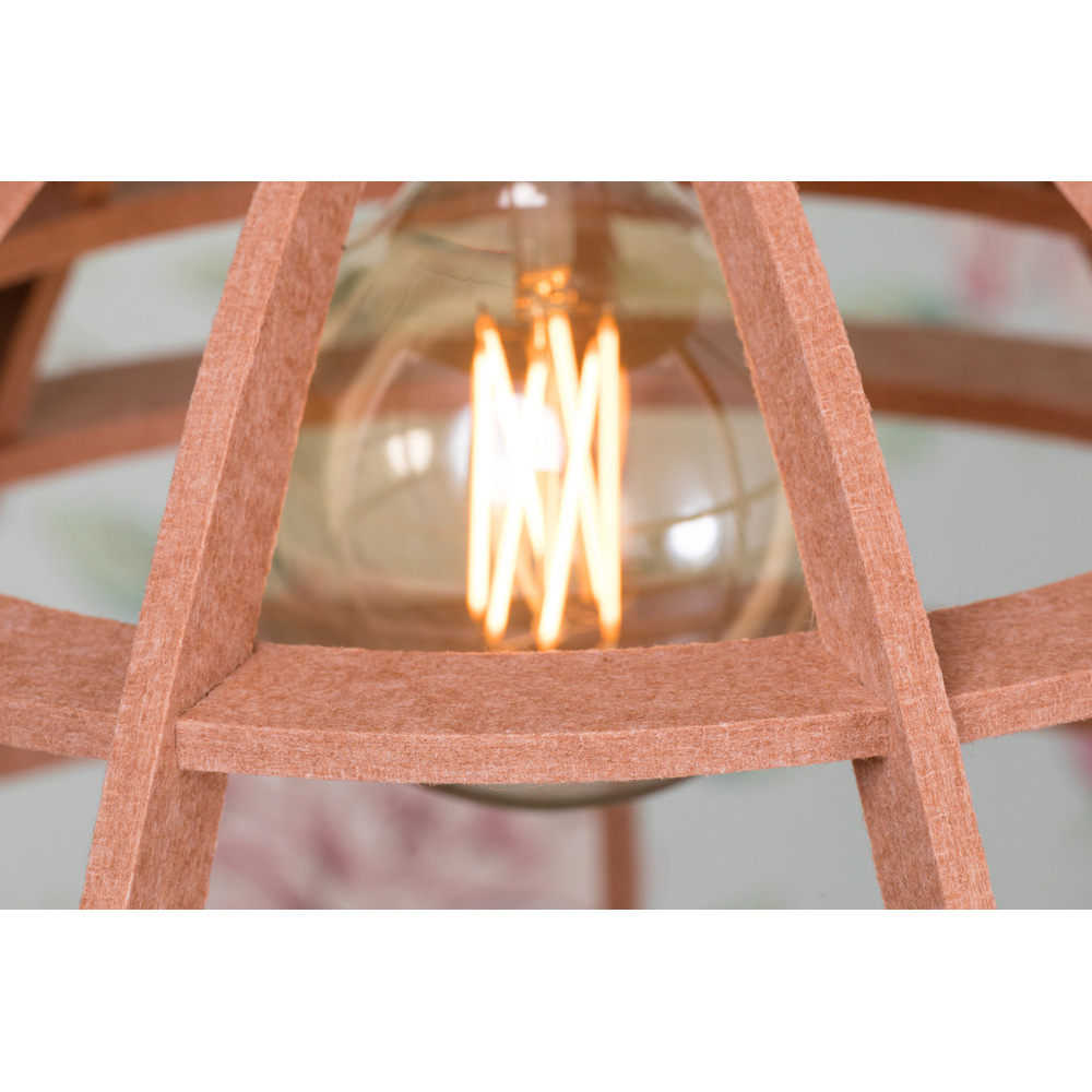 No No.19XL hanglamp PET Felt Nude 60cm by Olaf Weller