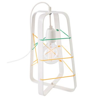 No.31 Tafellamp lichtkooi Medium WIT