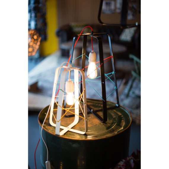 No.31 Tafellamp lichtkooi Large WIT