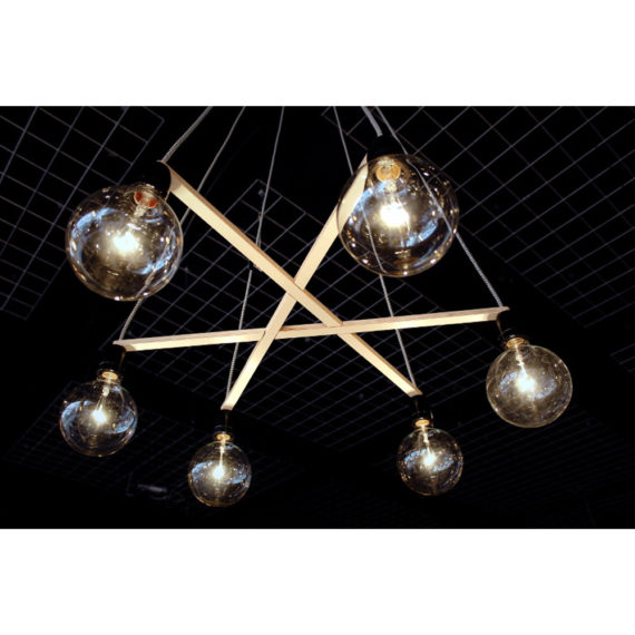 No.37 Hanglamp A-symmetrie zwart by Olaf Weller