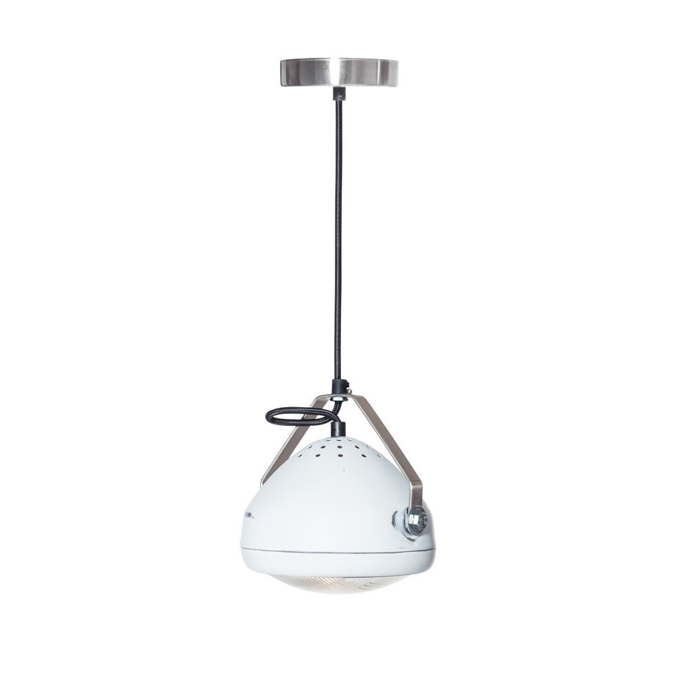 No No.5 Hanglamp vintage koplamp wit